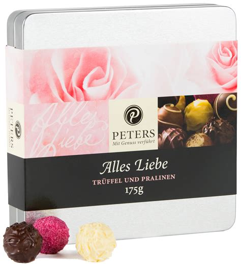 Alles Liebe Trüffel Pralinen 175g PETERS Pralinen Peters Pralinen