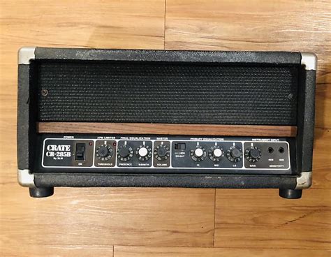 Crate By Slm Cr 285b 300 Watt Bass Amplifier Usa Made 70s Reverb