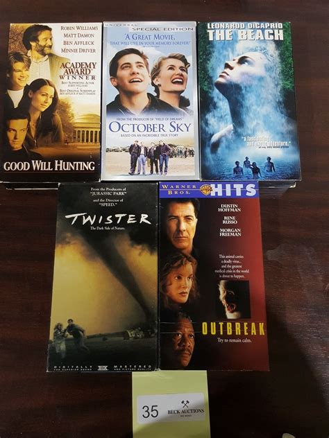 The Late 90's VHS Collection - Beck Auctions Inc.