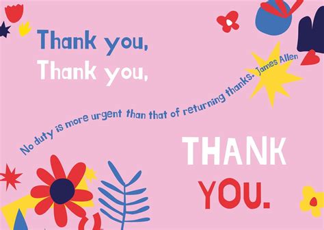 Free Custom Printable Thank You Postcard Templates Canva