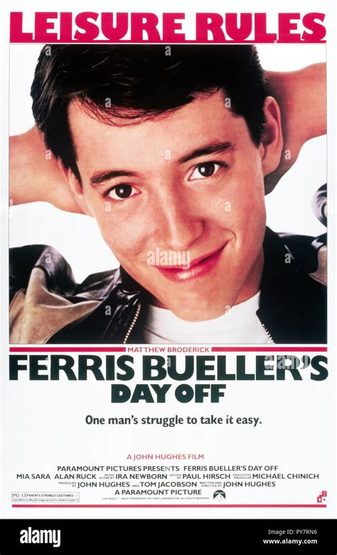 Ferris Bueller S Day Off 1986 Hi Res Stock Photography And Images Alamy