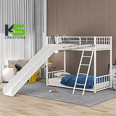 Kids Bunk Bed With Slide, Size: Standard at Rs 17000 in Delhi | ID: 22117480133