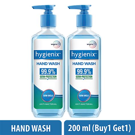 Buy Hygienix Anti Bacterial Hand Wash Pump 99 9 Germ Protection