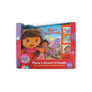 Dora the Explorer Play-A-Sound Book and Squeezable Dora Doll by Publications International ...