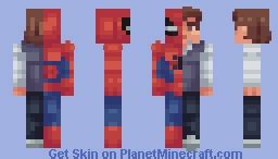 Peter Parker Minecraft Skin