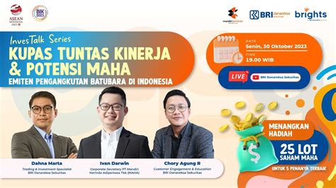 Investalk Series Kupas Tuntas Kinerja Potensi Maha Youtube