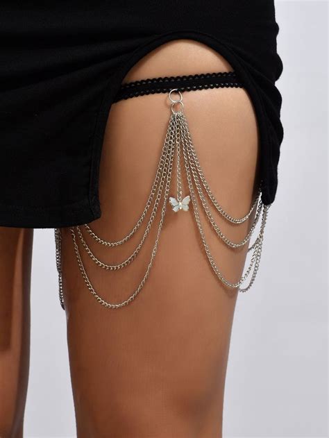 Thigh Chain Jewelry Leg Chain Cuff Jewelry Body Jewelry Jewlery