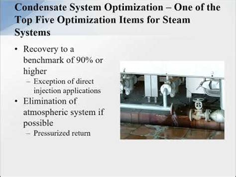 Pressurized Condensate System For Industrial Plants Part 1 YouTube