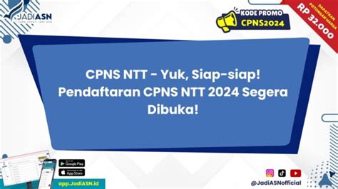 Seleksi CPNS 2024 Siap Digelar Berikut Alokasi Formasi CPNS Di NTT