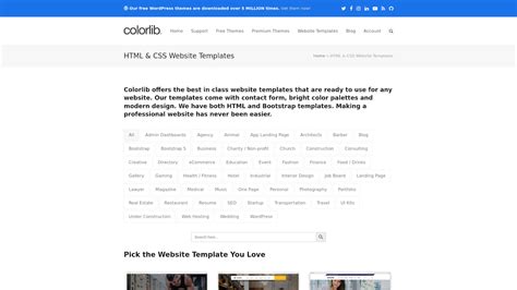 Best Sites to Download Free Static Web Templates - HTML, Tailwind ...