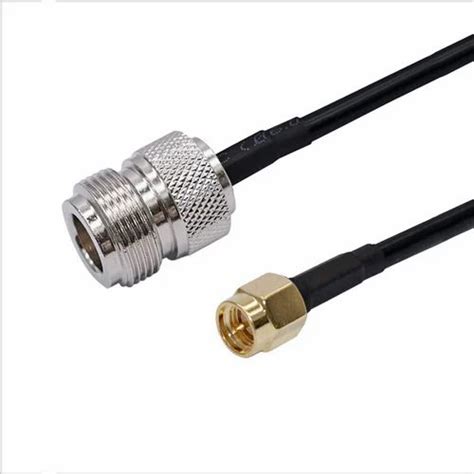 Shielding Type Shielded Copper Rf Coaxial Cable N Female To Sma Male