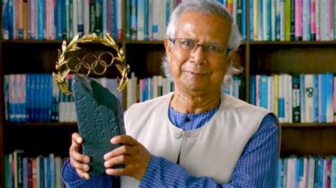 Nobel Peace Prize laureate Mohammad Yunus awarded the Olympic Laureate