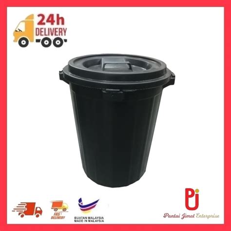 12 Gallon Drumdustbintong Sampah Hitamtong Airtong Hitam Shopee