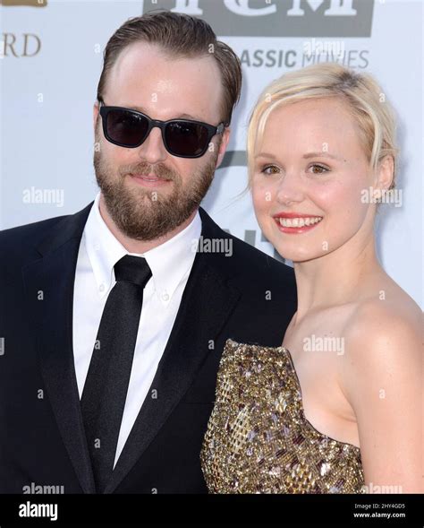 Joshua Leonard Alison Pill Arrives At The 42nd Afi Lifetime