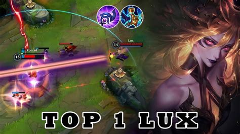 Wild Rift Lux Gameplay Top 1 Lux Gameplay Rank Grandmaster Youtube