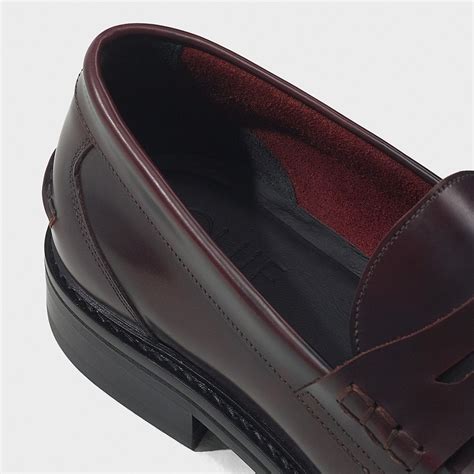 Sapato Masculino Mocassim Prince Burgundy LOUIE