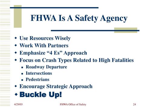 Ppt Saving Lives A Vital Fhwa Goal Powerpoint Presentation Free