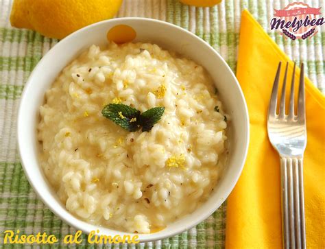 Risotto Al Limone Le Ricette Di Melybea