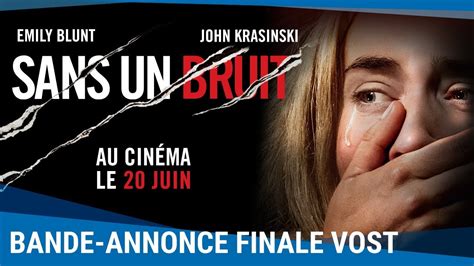 Sans Un Bruit Bande Annonce Finale Vost Disponible En Vid O Youtube