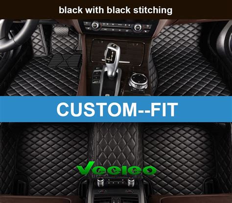 2021 Veeleo Custom Fit Leather Car Floor Mats For BMW 1 2 3 4 5 7