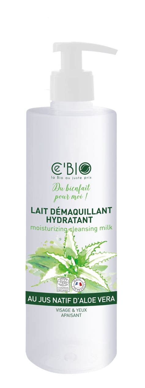 Gravier Lait D Maquillant Hydratant Ce Bio Avec De Jus D Alo