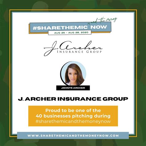 Upcoming Events J Archer Insurance Group