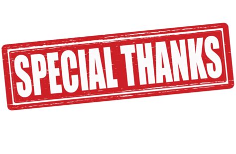 Special Thanks PNG Transparent Images Free Download | Vector Files ...