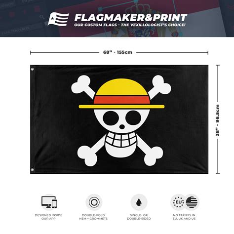 Straw Hat Pirates flag (One Piece) – Flagmaker & Print