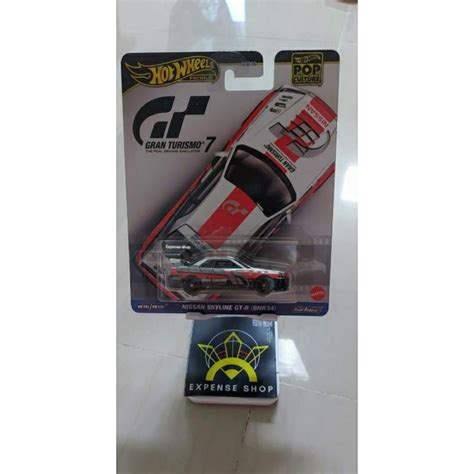 Jual Hot Wheels Nissan Skyline Gtr R34 Granturismo Premium Shopee Indonesia