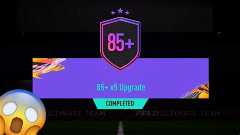 90 Rated Walkout 85 X5 Upgrade Sbc Pack Fifa 21 5x 85 Rated Rare