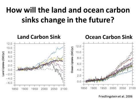 Projected Changes To Land And Ocean Carbon Sinks