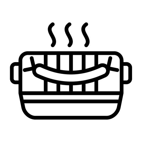 Trendy Design Of Sausage Grill Icon 40210345 Vector Art At Vecteezy