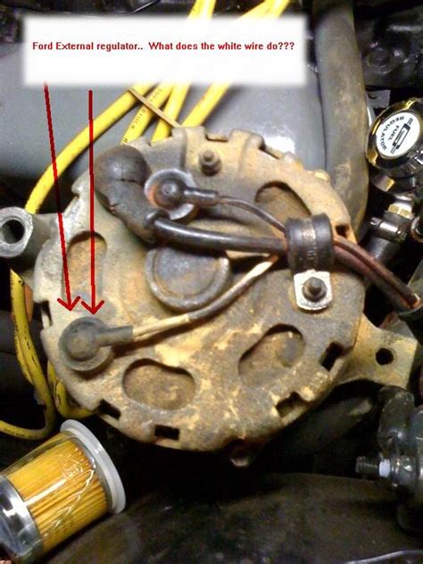 Ford external regulator alternator need help | Pirate 4x4