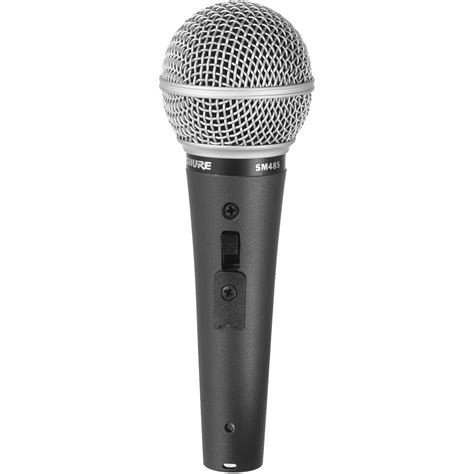 Shure Sm S Lc Vocal Microphone With On Off Switch Sm S Lc B H