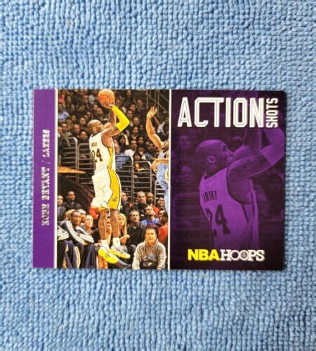 Panini Nba Hoops Action Shots Kobe Bryant Los Angeles Lakers