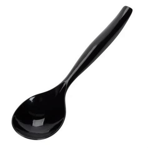 Plastic Disposable Black Spoon At Plastic Disposable Spoon In Mumbai