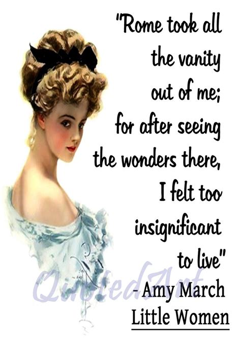 Amy March Little Women Quoted Art Print By Quotedart On Etsy