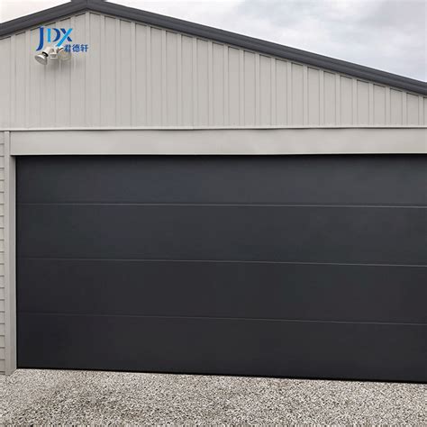 9X8 9X7 16X7 Modern Sectional Garage Door Overhead Aluminum Panel