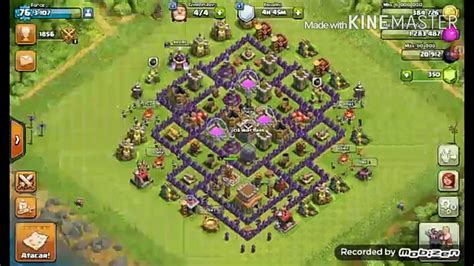 Melhor estratégia para cv 7 8 e 9 MALQUI Clash of Clans YouTube