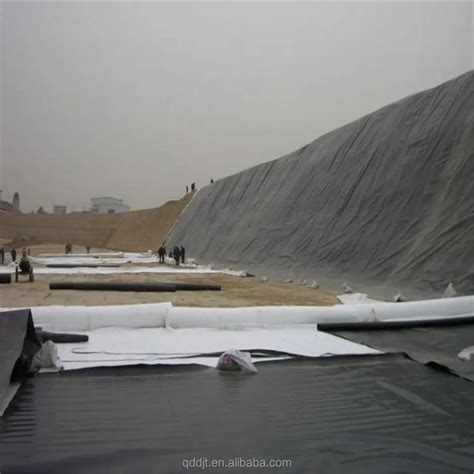 Pvc Ldpe Biogas Digester Mm Black Color Landfill Biodigester Liners