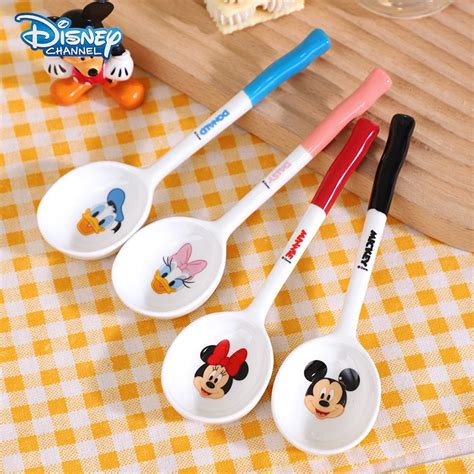 Disney cuchara de cerámica de Mickey Mouse para niños cuchara de café