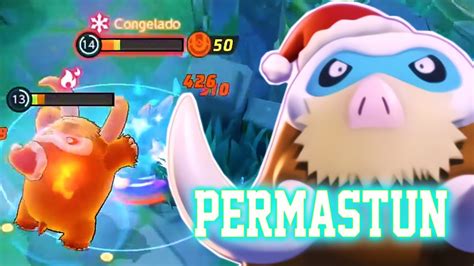 🥶¡permastun De Hielo🥶 La Nueva Mejor Build De Mamoswine Pokemon Unite