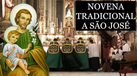 Novena tradicional em honra a São José nosso excelso Patriarca YouTube