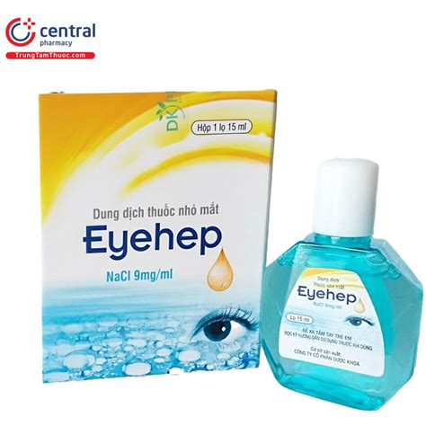 CHÍNH HÃNG Thuốc nhỏ mắt Eyehep làm giảm khô rát mắt