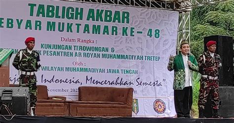 Tabligh Akbar Gebyar Muktamar Muhammadiyah Ke 48 Kunjungan Terowongan