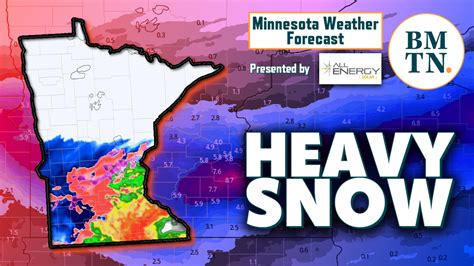 Minnesota weather: Friday storms could turn severe in MN; heavy snow to ...