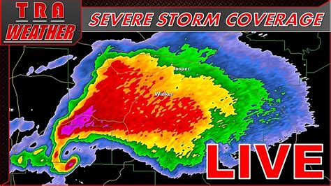 Live Severe T Storms For The Eastern U S Strong Damaging Winds Hail