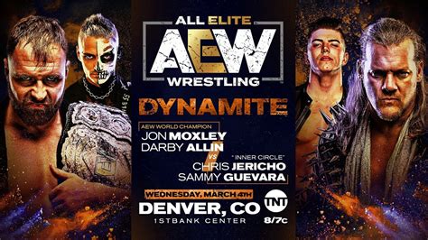 Aew Dynamite Cobertura Y Resultados En Directo Del Show Del De Marzo