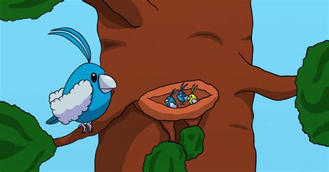 Swablu Nest by AlbieTheFloof on DeviantArt