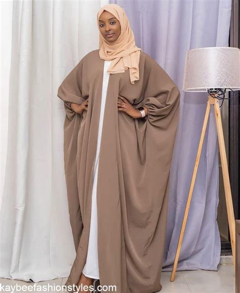 30 Latest Plain Material Styles For Muslim Ladies In Nigeria Kaybee